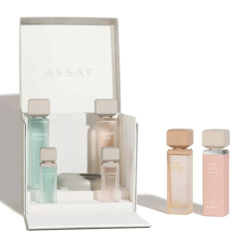 مسك عساف + مس ساكورا + بينك ليدي