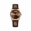 Haroon Brown leather watch