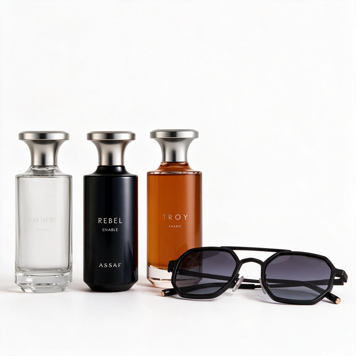Enable Collection with sunglasses